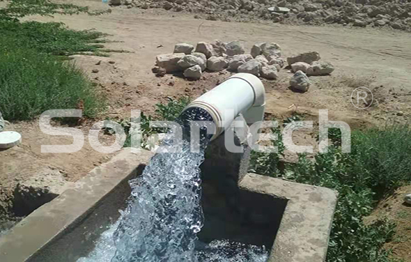 深圳天源30KW光伏抽水系统项目成功安装在也门
