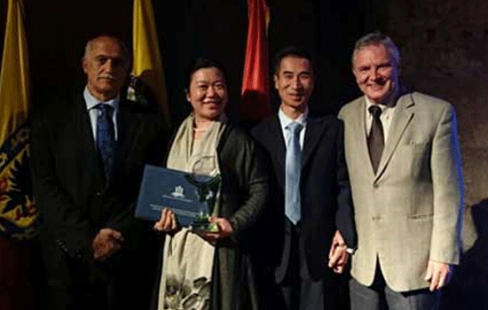 天源新能源荣获2014联合国全球人居环境奖