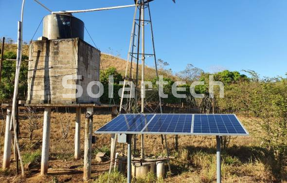 危地马拉永磁光伏水泵替换年久失修风车提水，让地球更美