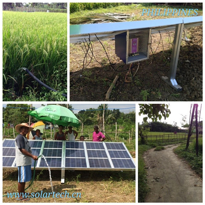 菲律宾1.1kW光伏农业供水灌溉系统项目