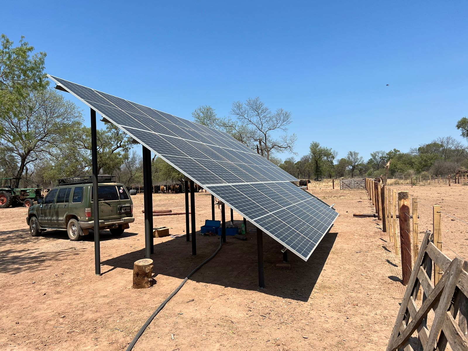 Solartech光伏扬水系统助力阿根廷牧民解决牲畜饮水难题