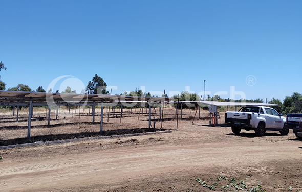 光伏与发电机互补供电扬水系统助力智利农场泵站实现清洁能源应用改造
