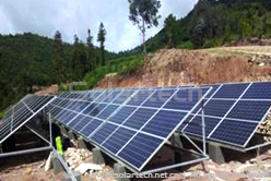 太阳能提灌站电池板建设